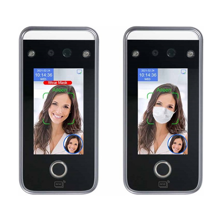 Máy chấm công và kiểm soát cửa bằng khuôn mặt RONALD JACK FACEPRO-008